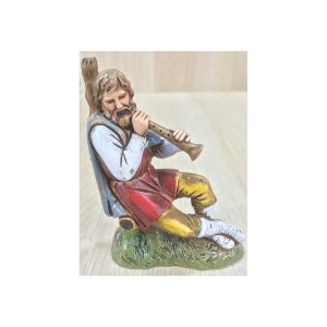 1050 Pifferaio seduto 10 cm – Pastori Landi