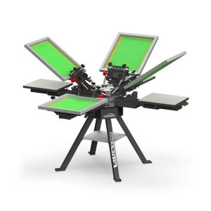Giostra Manuale Vastex Modulare V-1000. 4 Tavole 38×43 cm, 4 Colori. Espandibile fino a 6 colori