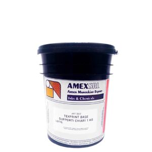 Texprint Amex Base Extrasoft per Supporti Chiari. Confezione da 0,5 Kg e 1 Kg. Per Cotone, Carta, Misti e Spugna.
