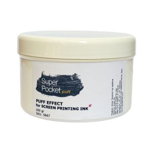 Puff Super Pocket 200 gr. Additivo per Inchiostri Serigrafici per ottenere l’effetto rigonfiante