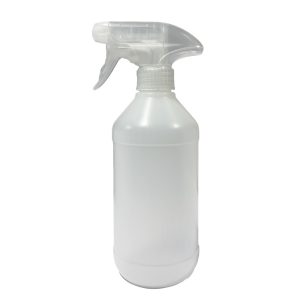 Flacone 0,5 Litro con Erogatore Spray. Per Colle e Liquidi di Pulizia