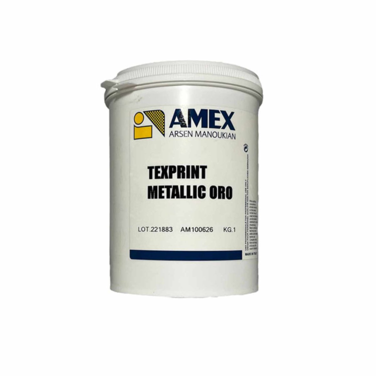 Texprint Amex: Effetti Speciali, Additivi e Catalizzatori per Serigrafia. Disponibili anche in Piccole Confezioni Anti-Spreco